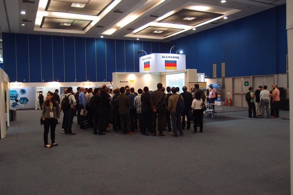 Disseram que nosso estande era o mais procurado da feira